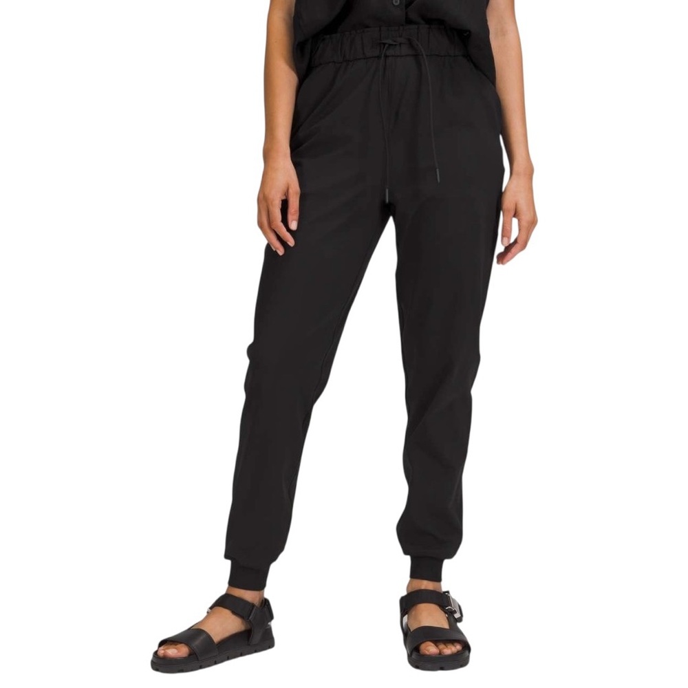 lululemon athletica Black Track Pants - Picture 1 of 15
